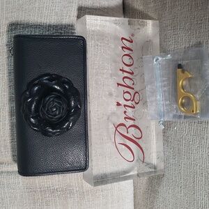 NEW! Brighton Rosie Rockmore Wallet/Crossbody + FREE No touch key fob